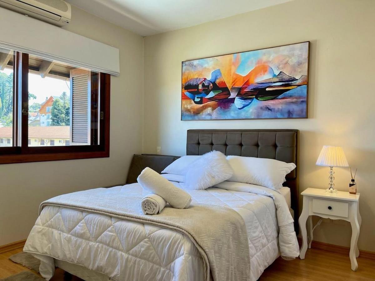Apartamentos Jardim Da Serra Centro By Achei Gramado Luaran gambar