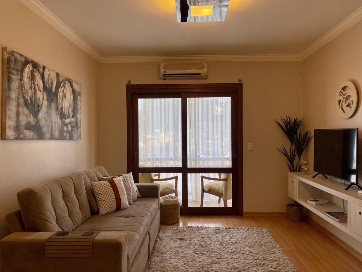 Apartamentos Jardim Da Serra Centro By Achei Gramado Luaran gambar
