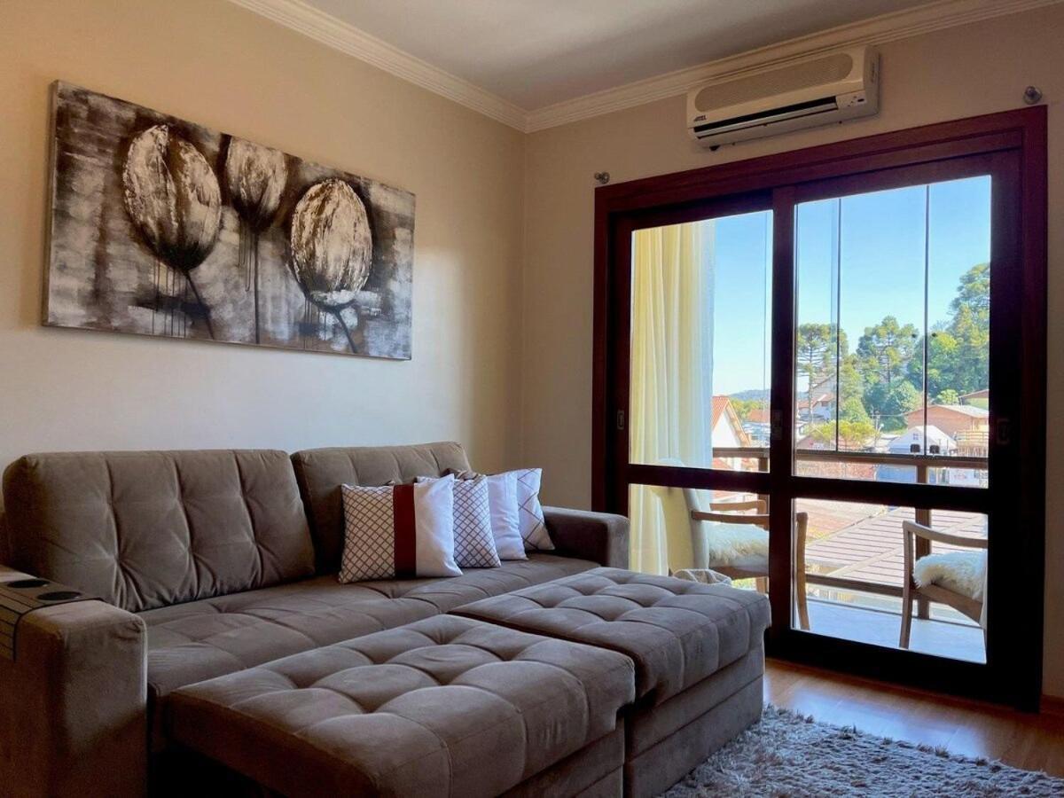 Apartamentos Jardim Da Serra Centro By Achei Gramado Luaran gambar