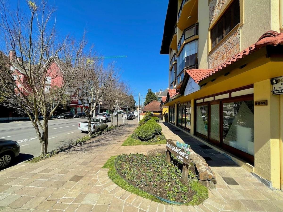 Apartamentos Jardim Da Serra Centro By Achei Gramado Luaran gambar