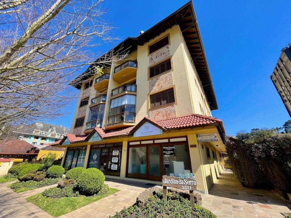 Apartamentos Jardim Da Serra Centro By Achei Gramado Luaran gambar
